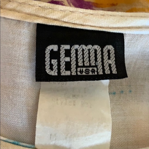 Colorful Summer Dress or Cover-up - Picture 4 of 4